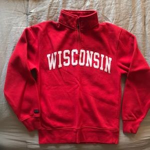 Wisconsin Badgers quarter zip!